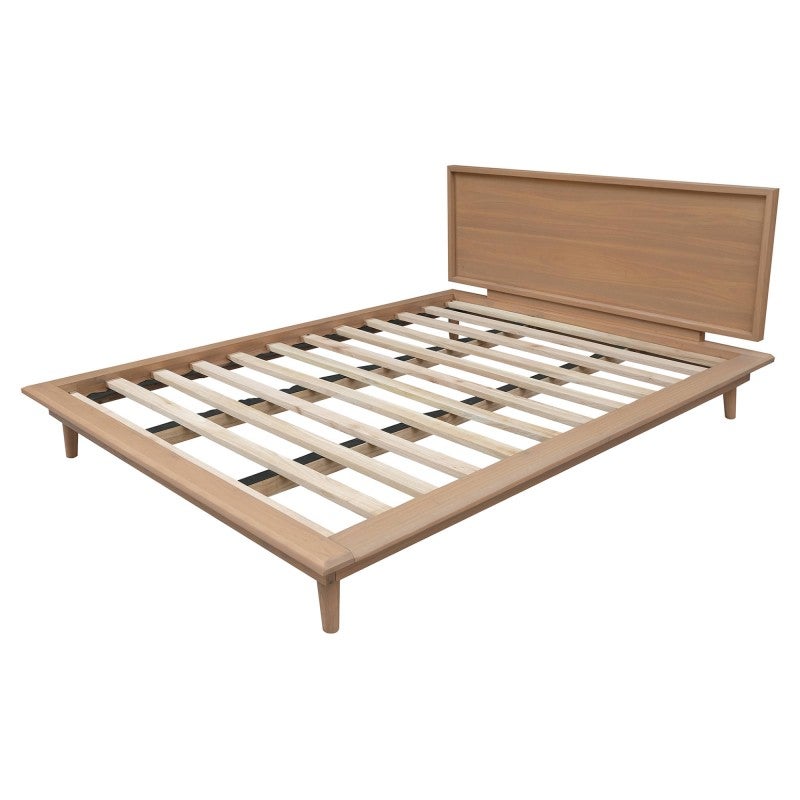 Gatsby Mindi Wood Platform Bed, Queen, Natural