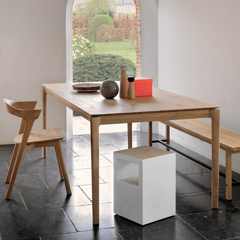 FIONA Modern REGIS Dining Table Nordic Solid Wood