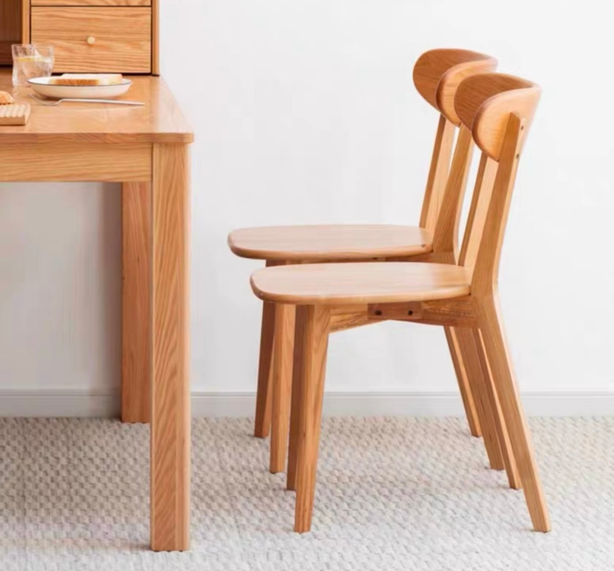 TOBY ACCORD Rustic Solid Wood Dining Chair