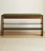 Japandi Walnut Wood Shoe Changing Bench DAWN
