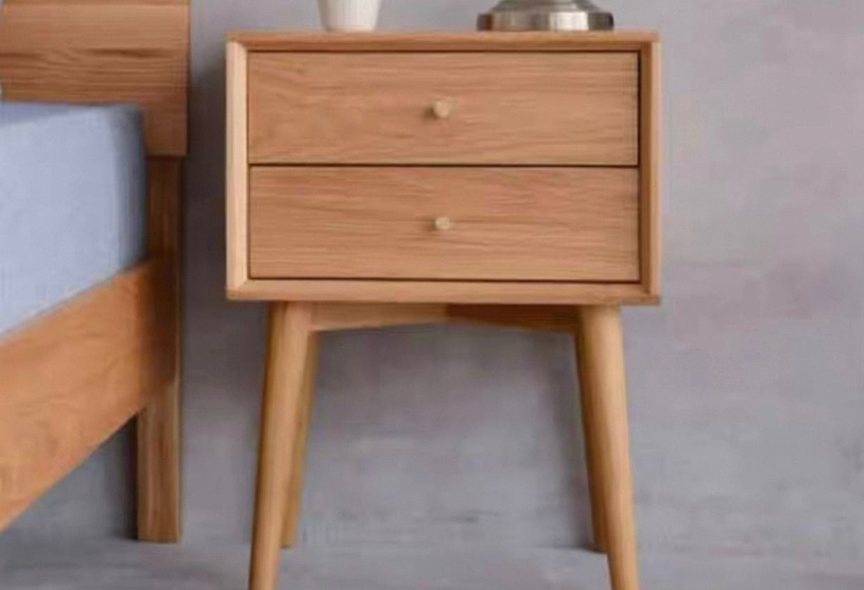 GABRIEL Modern Bedside Lamp Table Nordic Style Solid Wood