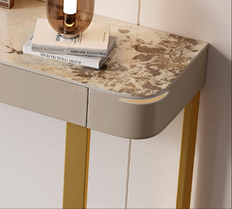 MELLY Modern Sintered Stone Console Table