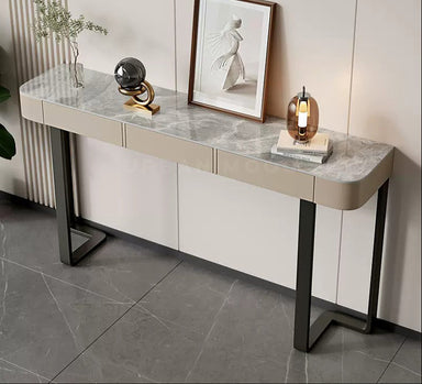 MELLY Modern Sintered Stone Console Table