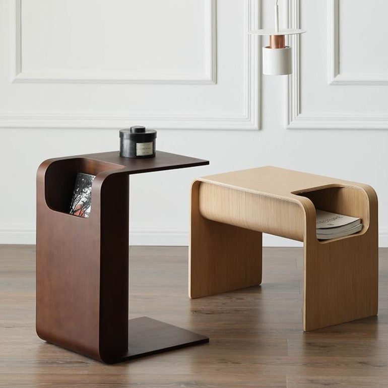 Megan Abstract Side Table Bedside