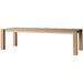 Wabi-sabi style solid wood dining table conference table to the living room long table ash wood desk desk designer workbench