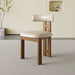 Solid wood dining chair simple black dining chair dining chair island chair home dining stool tea table chair solid wood dining table chair