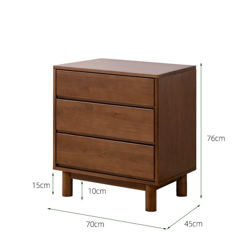 ADELPHA WESTIN American Solid Wood Chest of Drawers Japandi Design 3 6 Drawers Size