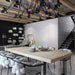 Industrial style large solid wood conference table creative negotiation long table designer staff desk workbench training table