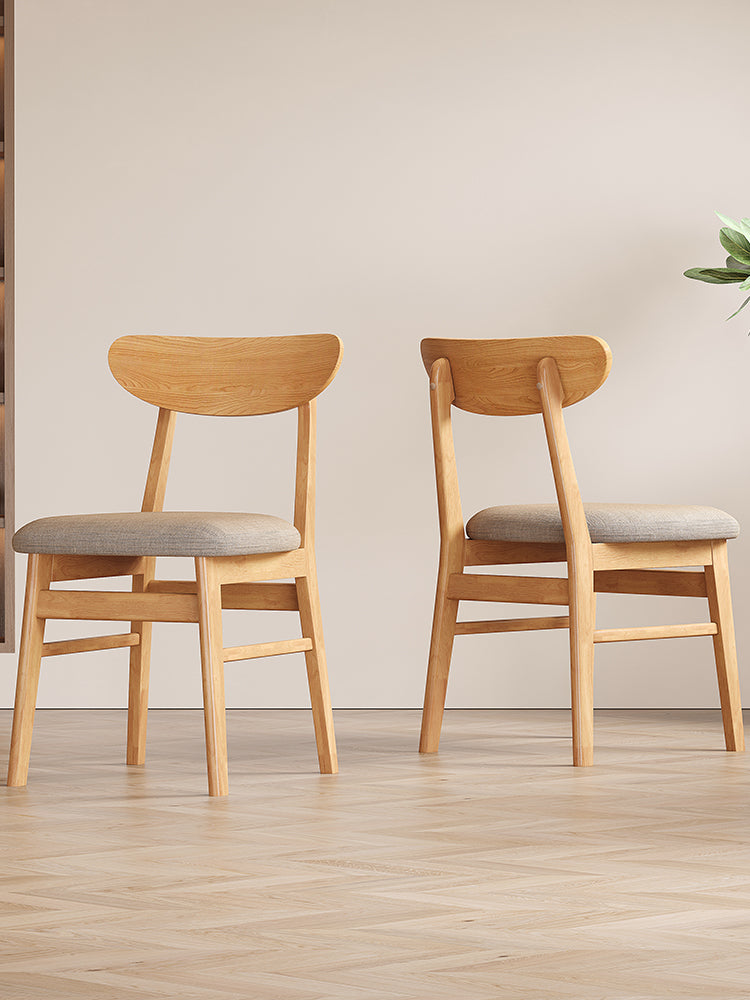 DAKO SHERATON Nordic Design Pure American Solid Wood Dining Chair