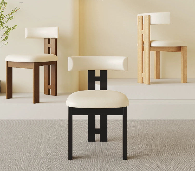 Solid wood dining chair simple black dining chair dining chair island chair home dining stool tea table chair solid wood dining table chair