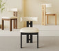 Solid wood dining chair simple black dining chair dining chair island chair home dining stool tea table chair solid wood dining table chair