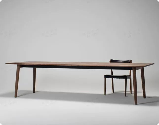 Nordic solid wood conference table long table minimalist desk calligraphy table computer table designer training table workbench