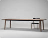 Nordic solid wood conference table long table minimalist desk calligraphy table computer table designer training table workbench