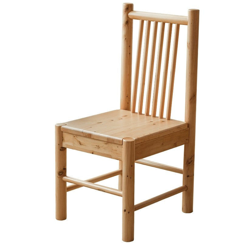 BETH WESTIN Japandi Design American Solid Wood Dining Chair