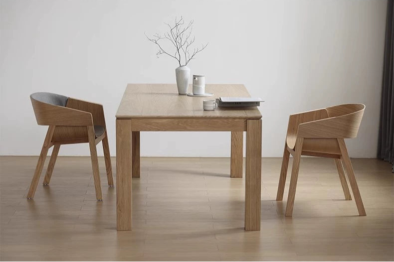 DAWSON SHERATON Nordic Design American Solid Wood Multi Size Minimalistic Dining Table