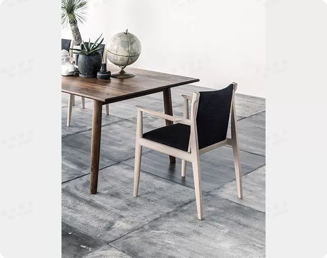 Nordic solid wood conference table long table minimalist desk calligraphy table computer table designer training table workbench