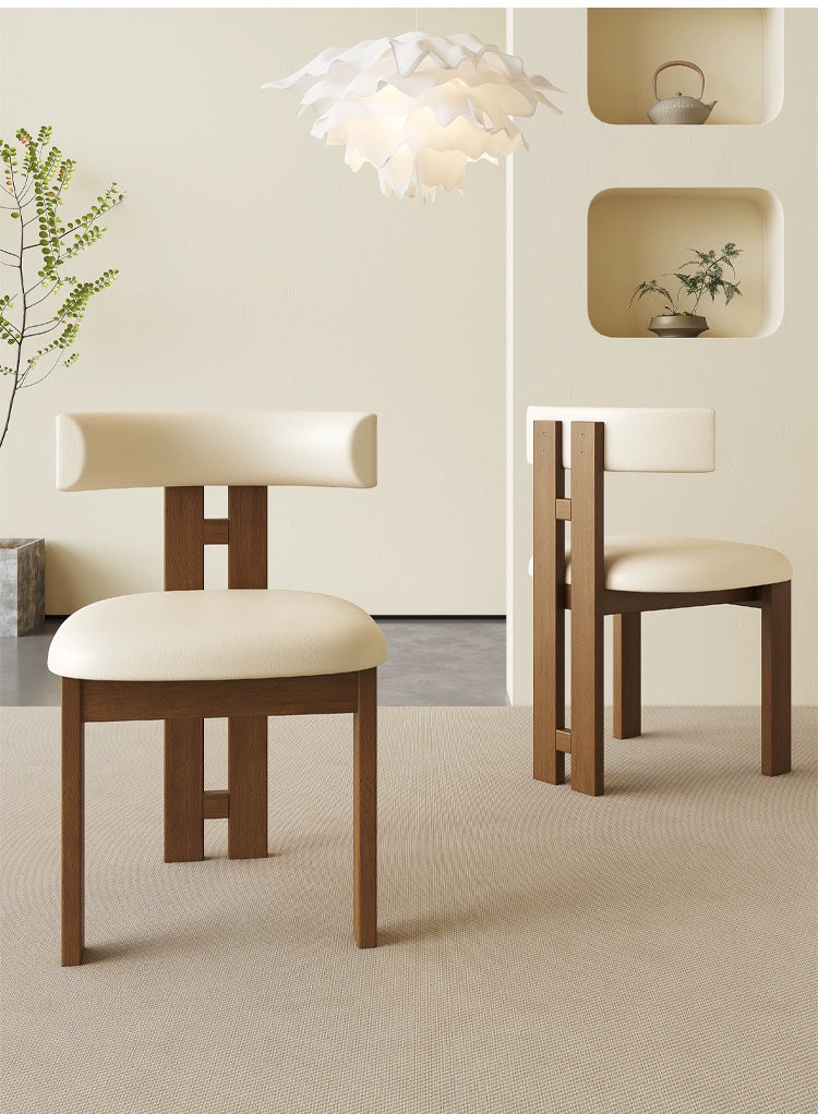 Solid wood dining chair simple black dining chair dining chair island chair home dining stool tea table chair solid wood dining table chair