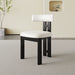 Solid wood dining chair simple black dining chair dining chair island chair home dining stool tea table chair solid wood dining table chair