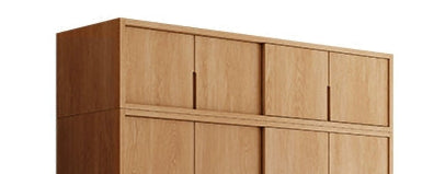 CLIFF HAMPTON American Solid Wood Sliding Door Multi Size Modular Wardrobe Scandinavian Style
