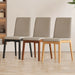 Solid wood dining chair home chair stool light luxury dining chair soft back chair modern simple wooden Nordic dining table chair