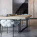 Industrial style large solid wood conference table creative negotiation long table designer staff desk workbench training table