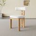 Solid wood dining chair simple black dining chair dining chair island chair home dining stool tea table chair solid wood dining table chair