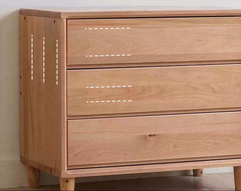 ARISTEUS WESTIN American Solid Wood Assorted Chest of Drawers Nordic Style 3 4 5 Tier