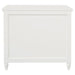 RADISSON Beau Teak Timber 3 Chest of Drawer Dresser, White