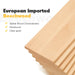 Scandinavian Beech Wood Mixed Weave Fabric Bench STEP