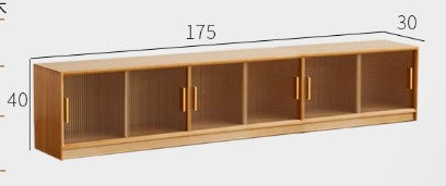 BLOSSOM SHERATON American Solid Wood Nordic Style Horizontal Multipurpose Sliding Door Cabinet