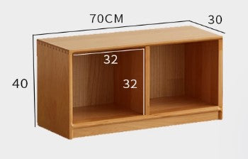 BLOSSOM SHERATON American Solid Wood Nordic Style Horizontal Multipurpose Sliding Door Cabinet