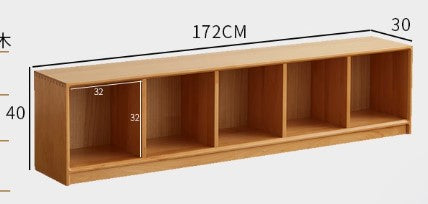 BLOSSOM SHERATON American Solid Wood Nordic Style Horizontal Multipurpose Sliding Door Cabinet