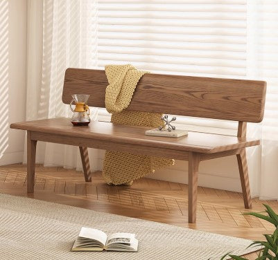 BELLONA FAIRFIELD American Solid Wood Japandi Style Multipurpose Bench