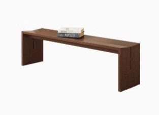 BRENNAN FAIRFIELD Minimalistic American Solid Wood Dining Bench Scandinavian Design