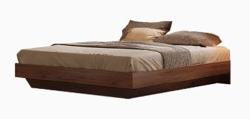 COLEMAN HAMPTON American Solid Wood Hydraulic Storage Flat Bed Frame 3 Size Japandi Style