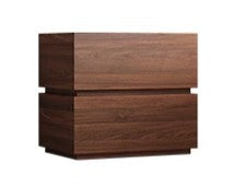 CALLIOPE HAMPTON Japandi Design American Solid Wood Floating Platform Bed Frame