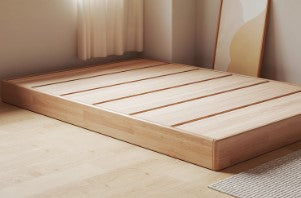 CAREY FAIRFIELD American Hardwood Platform Bed Frame Floor Standing 6 Size Japandi Design