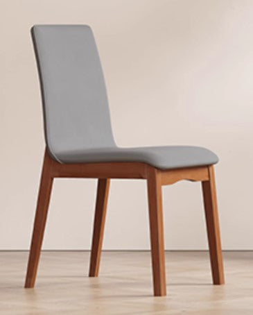 DAVE SHERATON Japandi Scandinavian Design Upholstered American Solid Wood Dining Chair