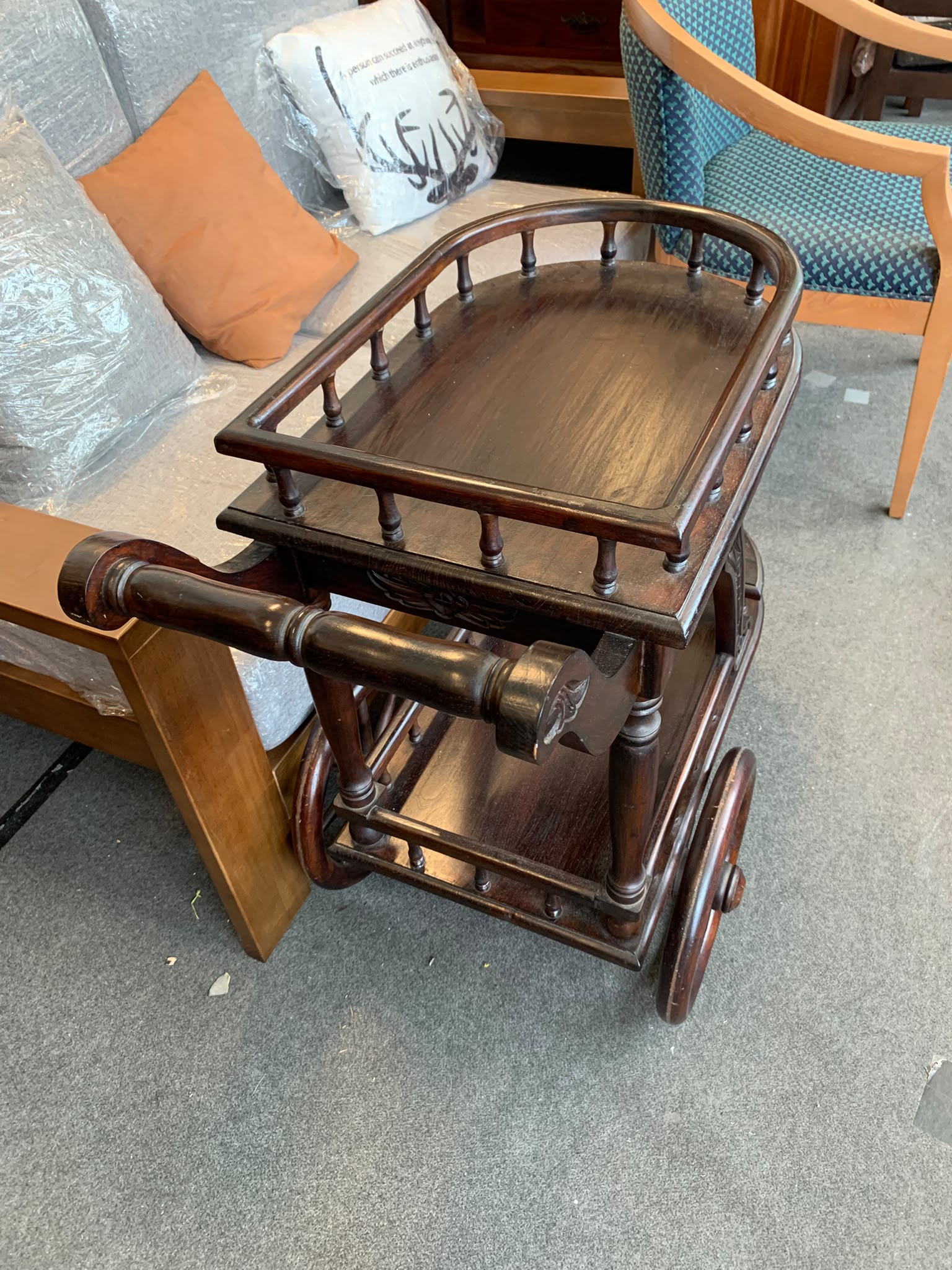 Teak Trolley   -  TEK 168 Teak Trolley