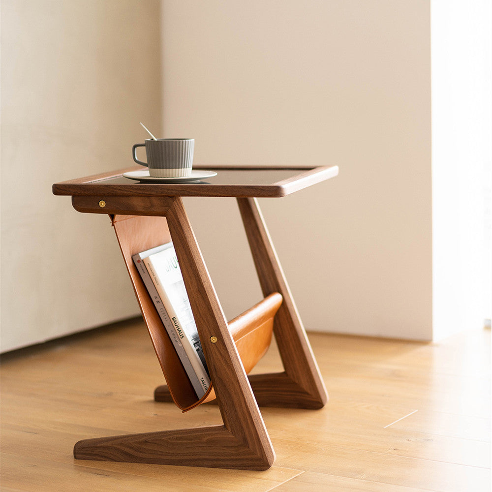 AITANA Solid Wood Side Table Lamp Table
