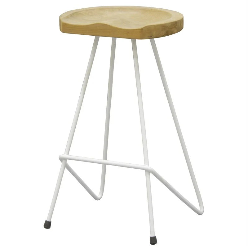 Bar stool Saddle shape design