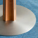 Bauhaus Cherry Wood Sintered Stone Round Dining Table PINECONE