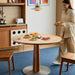 Bauhaus Cherry Wood Sintered Stone Round Dining Table PINECONE