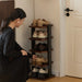 Bauhaus Wood Shoe Shelf FLOW