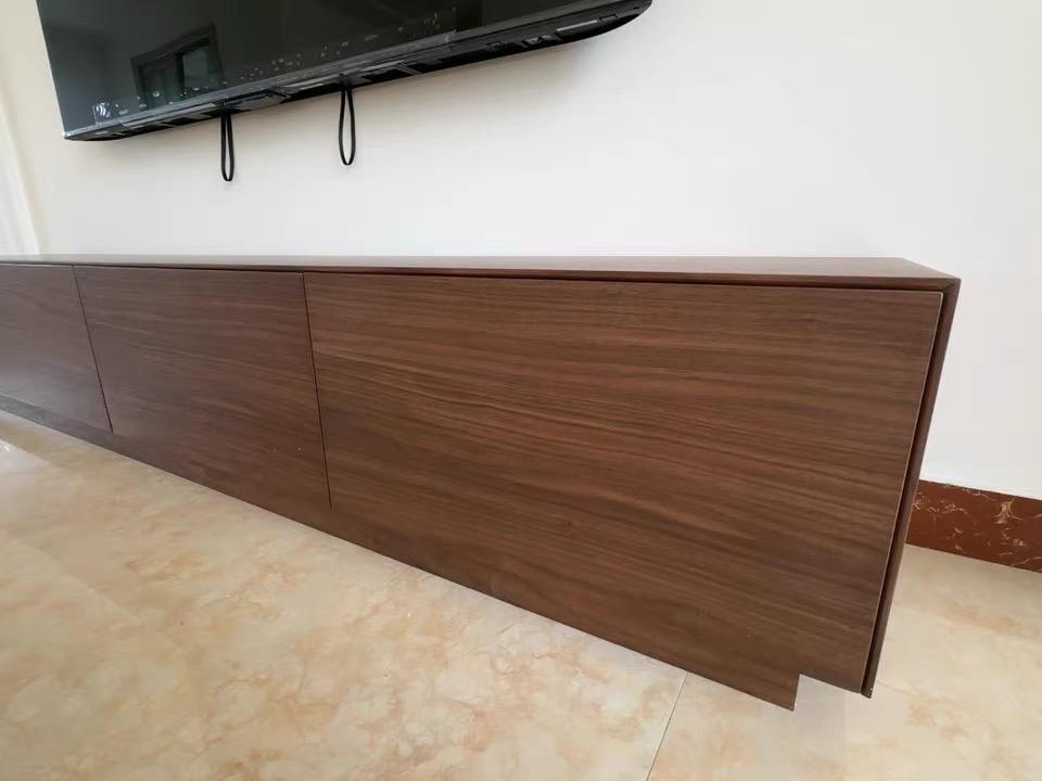 BJORNSTEME SHERATON Scandinavian Italian Solid Wood Veneer TV Console