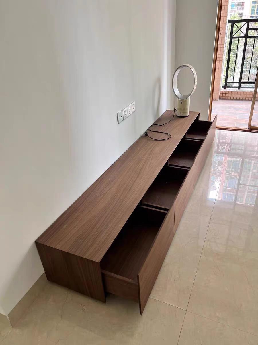 BJORNSTEME SHERATON Scandinavian Italian Solid Wood Veneer TV Console