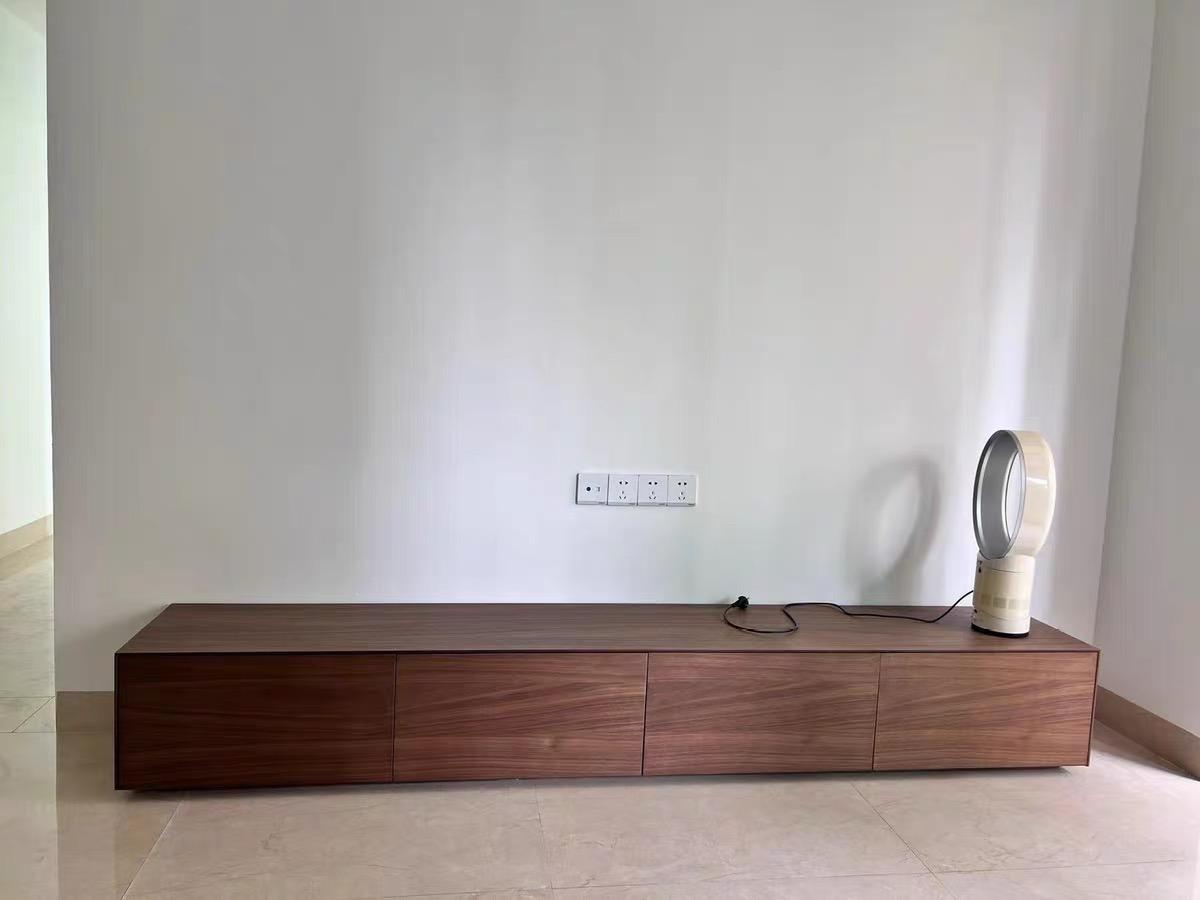 BJORNSTEME SHERATON Scandinavian Italian Solid Wood Veneer TV Console