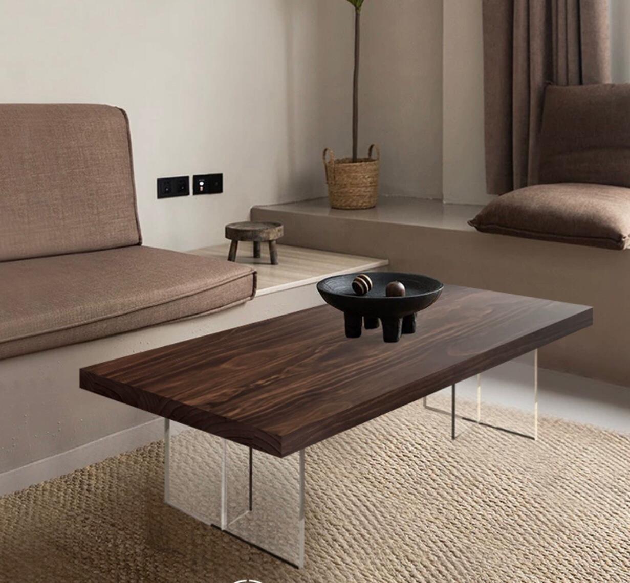 AUDREY Dining Table and Coffee Table American Design Solid Wood Nordic