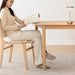 Minimalist Ash Wood Dining Table BOREL