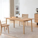 Minimalist Ash Wood Dining Table BOREL